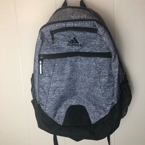 Adidas backpack gray and black